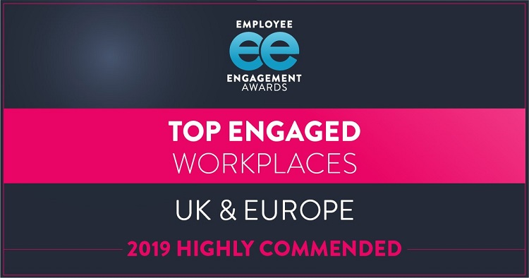 Employee Engagement Awards Top Engaged Workplace Highly Commended