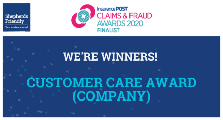 claims and fraud awards 2020 shepherds friendly
