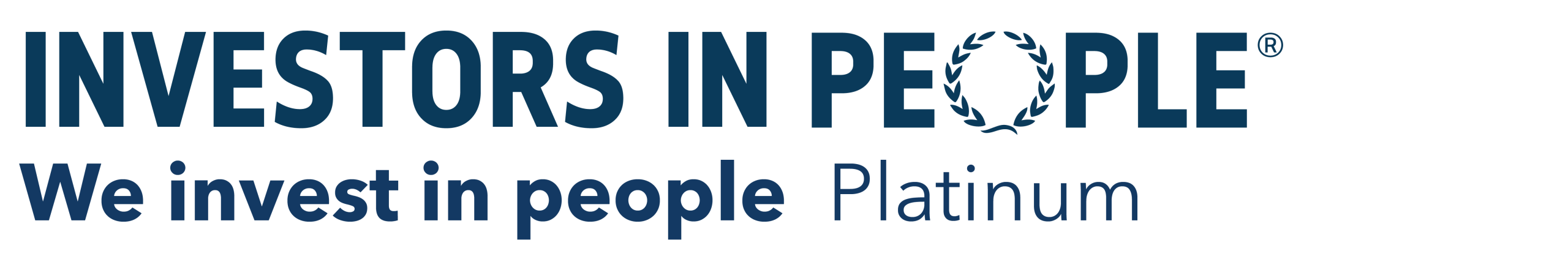 Blue logo showing shepherds friendly are platinum investors in people