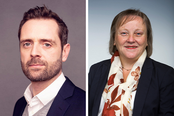 New Board members Neil and Alison