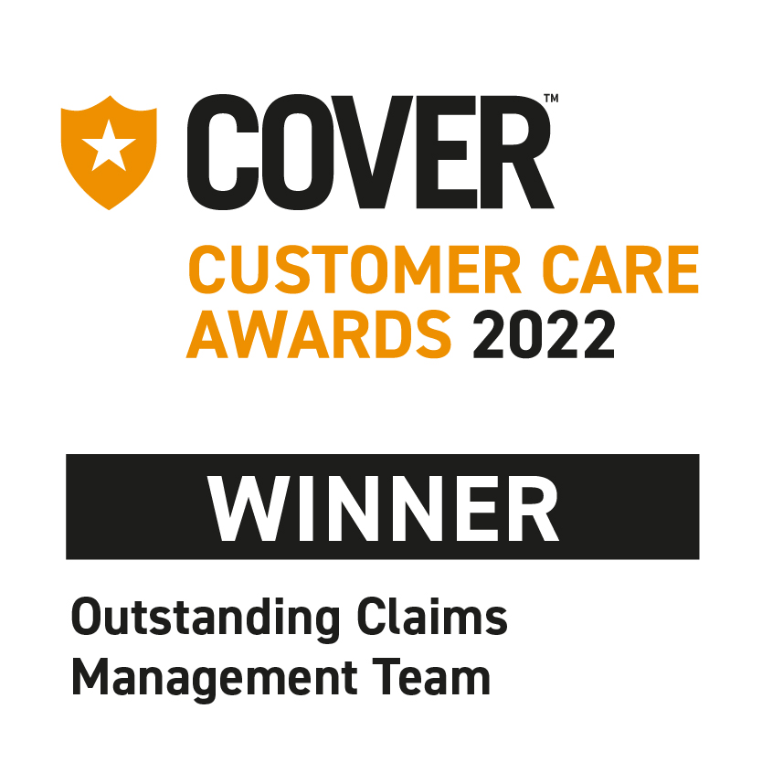 cover customer card awards 2022 winner for outstanding claims