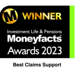 moneyfacts winner best claims support for investment life and pensions