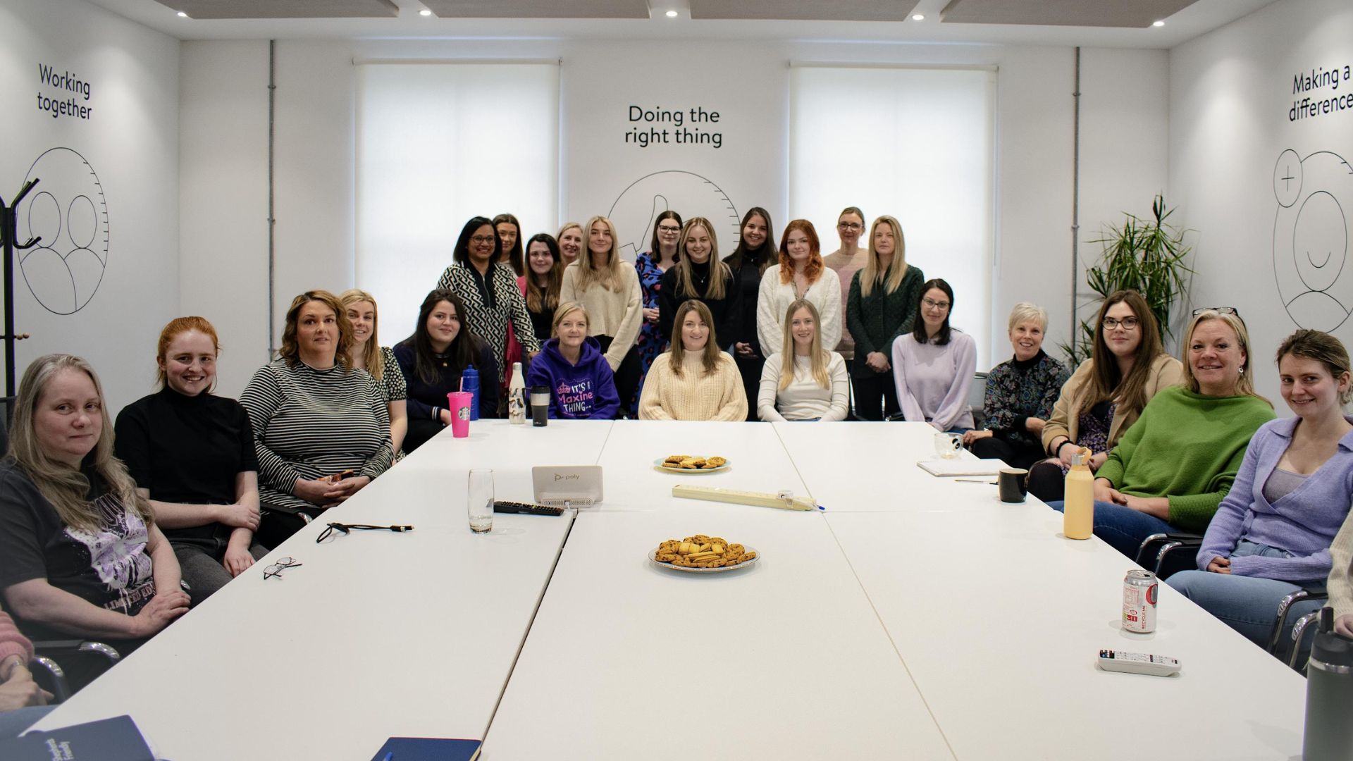 female team members at shepherds friendly