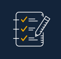 Stocks & Shares ISA Tax Rules Explained - List with orange ticks