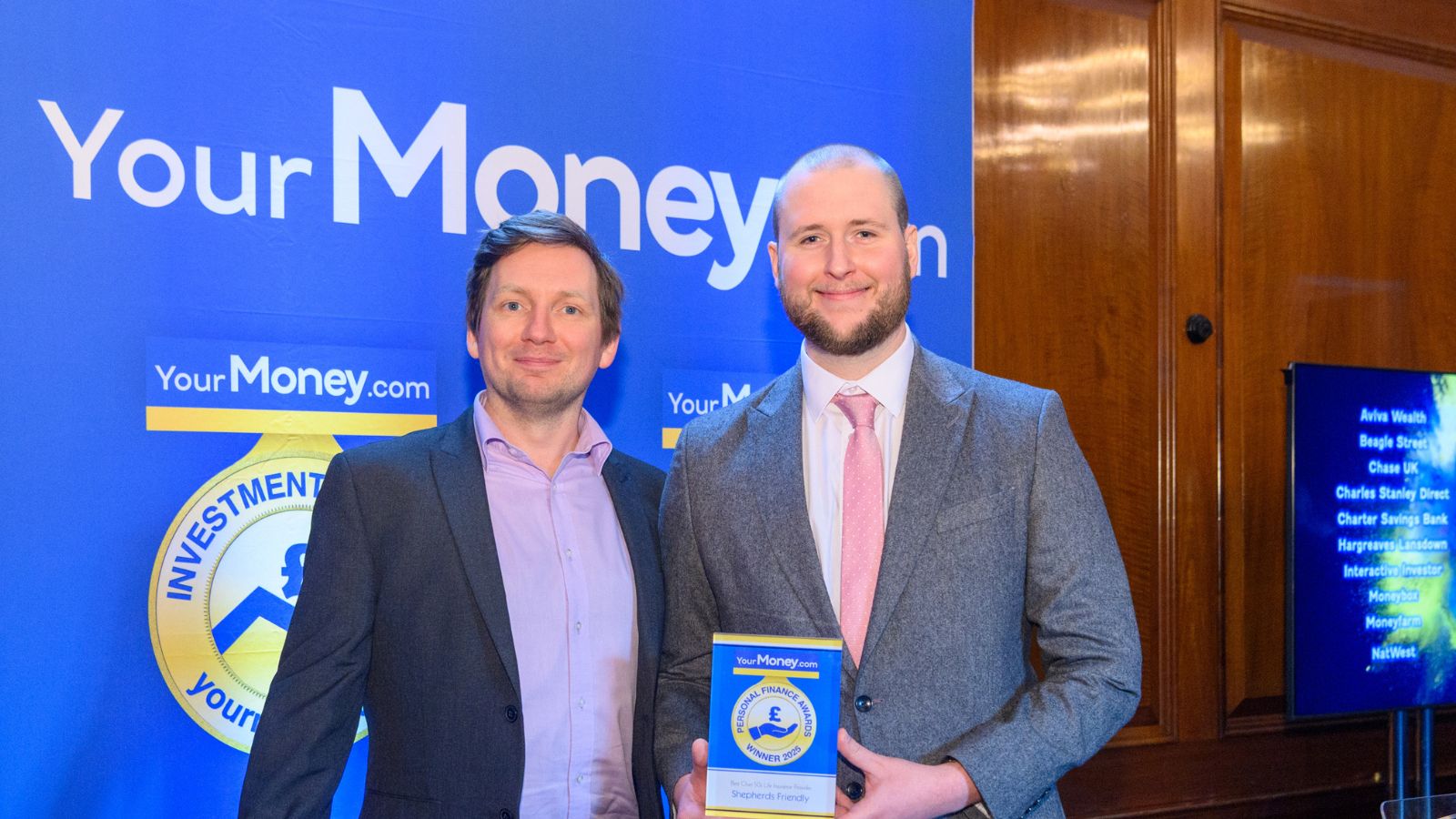 shepherds friendly staff members at the best over 50s life insurance awards